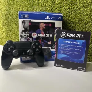 Sony DualShock 4 Black + FIFA 21 PS4 оригінальний комплект