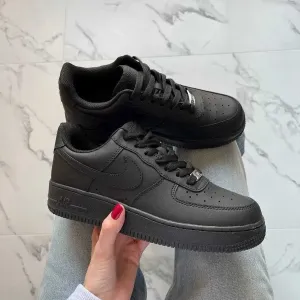 [БЕЗ ПЕРЕДПЛАТ] Кросівки Nike Air Force 1 low Classic чорні найк аір форс класичні