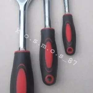 Трещотка для торцевых головок 1/2, 3/8, 1/4 Intertool тріскачка +