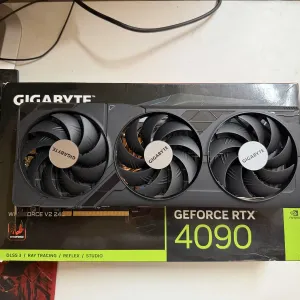 Видеокарта RTX 4090 24GB Gigabyte WindForce v2 OC полный комплект Нерабочая