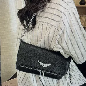 Сумка Zadig & Voltaire Clutch чорного білого коричневого кольору