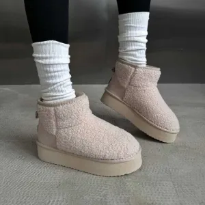 Уггі UGG Ultra Mini Platform Teddy Sand premium угги