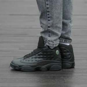 Кросівки Nike Air Jordan 13 Black Cat premium | Кроссовки Найк чоловічі жіночі