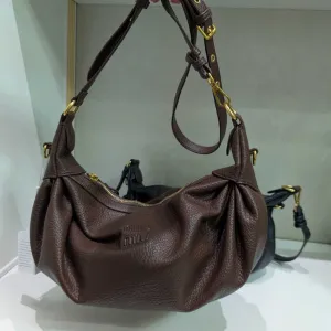 Безкаркасна сумка шкіряна Miu Miu ‼️ Люкс якість‼️ / Сумка тоут кожаная женская 30 см