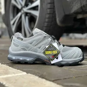 Кросівки зимові Salomon XA Forces Gore-tex Light Grey premium | Кроссовки чоловічі