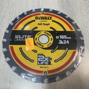 Пиляльний диск 165x20x0,99 Z24 DeWalt DT10400 девальт