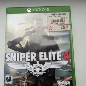 Sniper Elite 4 ігри игры диски на Xbox one series x s