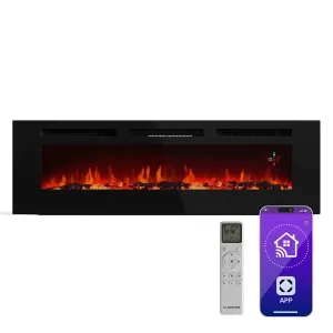 Електричний камін під забудову з Німеччини Klarstein Galeras Smart 10046438