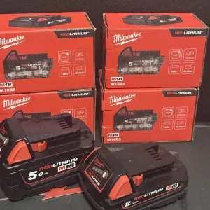 Акумулятори Milwaukee M18 2Аг, 5Аг