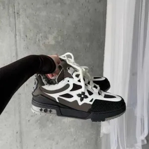 Кросівки Louis Vuitton Skate Sneaker Brown/White premium u2 | Кроссовки жіночі чоловічі