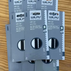 Пилки для електролобзика WILPU HM 33 (T301CHM) HM/TCT – 2 шт.