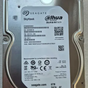 Жорсткий диск 6TB HDD Seagate SkyHawk ST6000VX0003