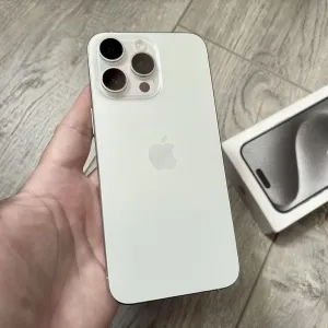 iPhone 15 Pro Max 256gb White Titanium фіз сім