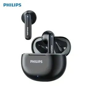 Навушники Philips TAT1199 для музики (TWS, ANC, 24 години, Bluetooth 5.4) (білі та чорні)