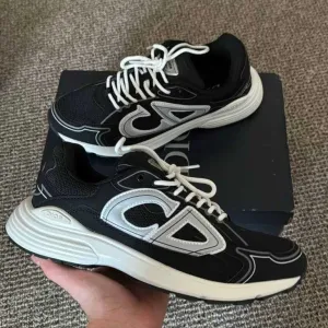 Кросівки Christian Dior B30 Black-White / крістіан діор НОВІ 37-45
