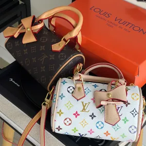 Сумка кросс-боди Louis Vuitton Nano Speedy Луи Витон через плече