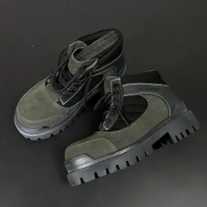 Страйки2 Balenciaga Ботинки Цвет хаки масивная обувь Opium Archive Custom Avangard черевики опіум 41 42 43 44