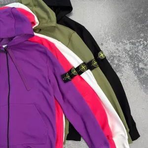 Зіп худі Stone Island 1:1 оригінал чоловічий жіночий унісекс преміум якість кофта стон айленд