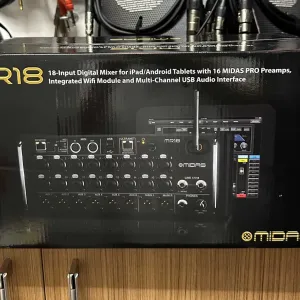 Цифровий пульт Midas MR18 (такий як behringer xr18 але якісніше)