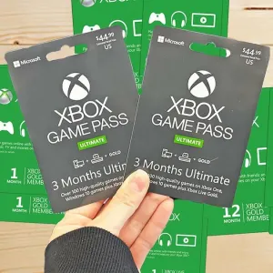 Коды пополнения подписки Xbox Game Pass Ultimate для One Series S X ПК