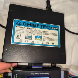 Chieftec CTG-650C 650W 80 PLUS  Блок живлення  бж бп блок питания rtx rx gtx mx gt gaming OC .