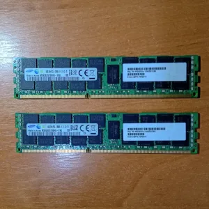 Комплект оперативної пам’яті 32GB DDR3 Samsung (2×16GB) ECC Registered — серверна