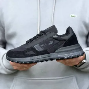 Кросівки Lacoste Elite Active T All Black premium | Кроссовки чоловічі