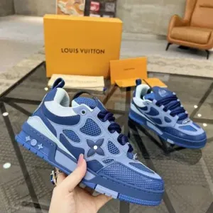 Кросівки Louis Vuitton Skate/LV Trainer/LV Skate Blue лв голубые