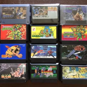 Nintendo Famicom: Rockman Super Mario Bros, Final Fantasy, Tiny Toon, Batman, Terminator, Battletoads  Turtles Nemo Duck Tales, Metal Gear Battle City