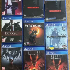 Sony PS4/PS5: Stalker2 Dead Space, Wolfentein Fallout Hitman Prey Tomb Raider, Battlefield Uncharted UFC4 LA Noire, GTA5 MassEffect Call of Duty