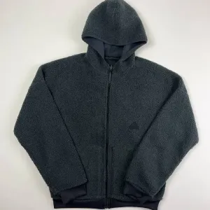 Остання! Розмір S - Зіп Кофта Adidas Sherpa (чорна)