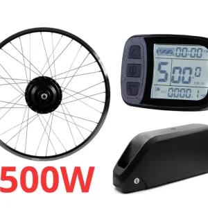 Електронабір 500W 36/48V MXUS Мотор-колесо 20–29"  Електроколесо Електрокомплект Електробайк Електровелосипед , ГАРАНТІЯ