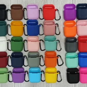 Чехол кейс Silicone Case для наушников AirPods аирподс 1/2