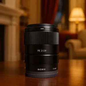 Объектив Sony E FE 28 F2.0 полный кадр и кроп. E-mount