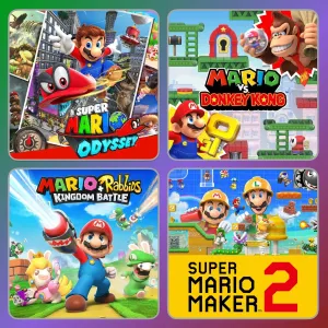 Игры Nintendo Switch Навсегда | Mario Odyssey + Super Mario Maker 2 + Mario vs Donkey Kong и другие.