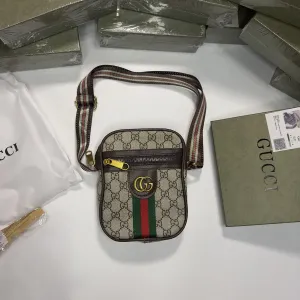Сумка gucci ophidia mini сумка через плече гучі сумка месенджер поясна