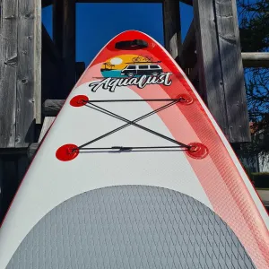 AQUALUST Борд Дошка SUP САП доска НОВАЯ 2 СЛОЯ 320 см. Board Paddle SUP дошка 2 шари слоя доска надувна Stand Up Paddle board борд SUB SAP надувная