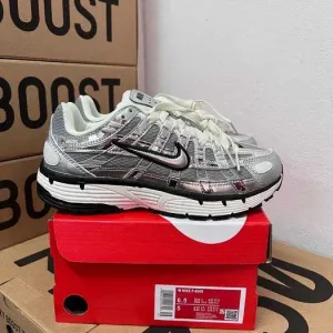 Женские кроссовки Nike P-6000 / Найк П-6000 серые 36 37 38 39 40