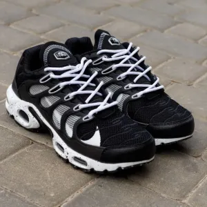 Кросівки Кроссовки Nike Air Max Terrascape Plus Black White Чёрный Белый Чорний Білий Кросовки демісезон