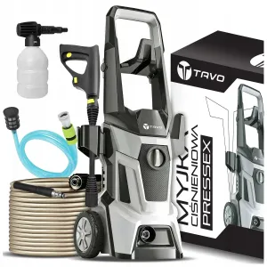 Мийка високого тиску TAVO 2500W 260 бар. Алюмінієвий насос. Польща. Мойка высокого давления. Керхер