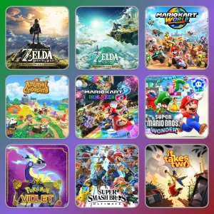 Игры Nintendo Switch Навсегда | Zelda TOTK(NS2+1) + Zelda BOTW(NS2+1) + Mario kart World и многие другие!