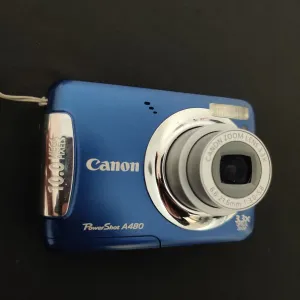 Canon PowerShot A480 Blue Вінтажна Мильниця фотоапарат фотокамера