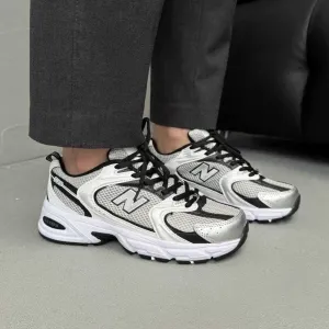 ‼️Останній 36/37/38 Розмір‼️Кроссовки New Balance 530 Black/White /Кросівки NB /Жіночі Нью Беланс