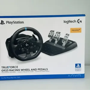 Ігрові кермо руль та педалі Logitech G923 для PlayStation