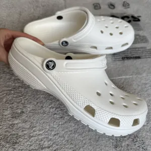 Crocs Classic Clog M8 W10 26,0 см 41 р білі сабо тапочки