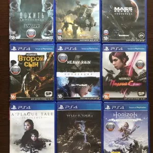 Sony PlayStation 4: Metal Gear Solid, inFamous Второй Сын, Первый Свет, Дожить до Рассвета, Ведьмак 3 Дикая Охота Gravity Rush, Game of Thrones Sonic