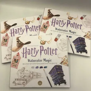 Книга Harry Potter. Watercolour Magic/Гаррі Поттер. Магія акварелі
