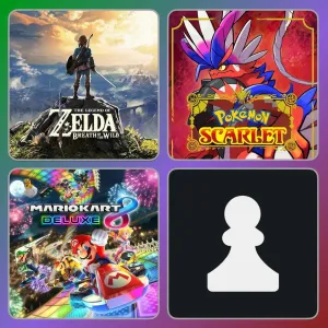 Игры Nintendo Switch Навсегда | Zelda BotW + Mario Kart 8D + Pokemon Scarlet