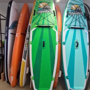 НОВАЯ Дошка SUP AQUALUST 2 СЛОЯ САП доска 320 см. Борд Board Paddle SUP дошка 2 шари слоя доска надувна Stand Up Paddle board борд SUB SAP надувная