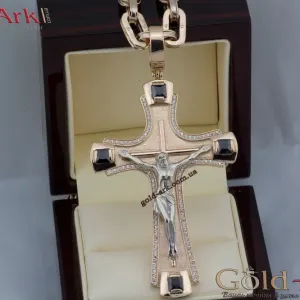 Золотой крест эксклюзив НОВАЯ ЦЕНА!!!
